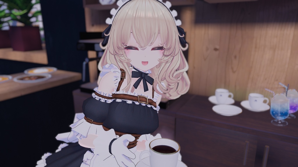 【FLASTOREアバター用】Steam Punk Maid Mini