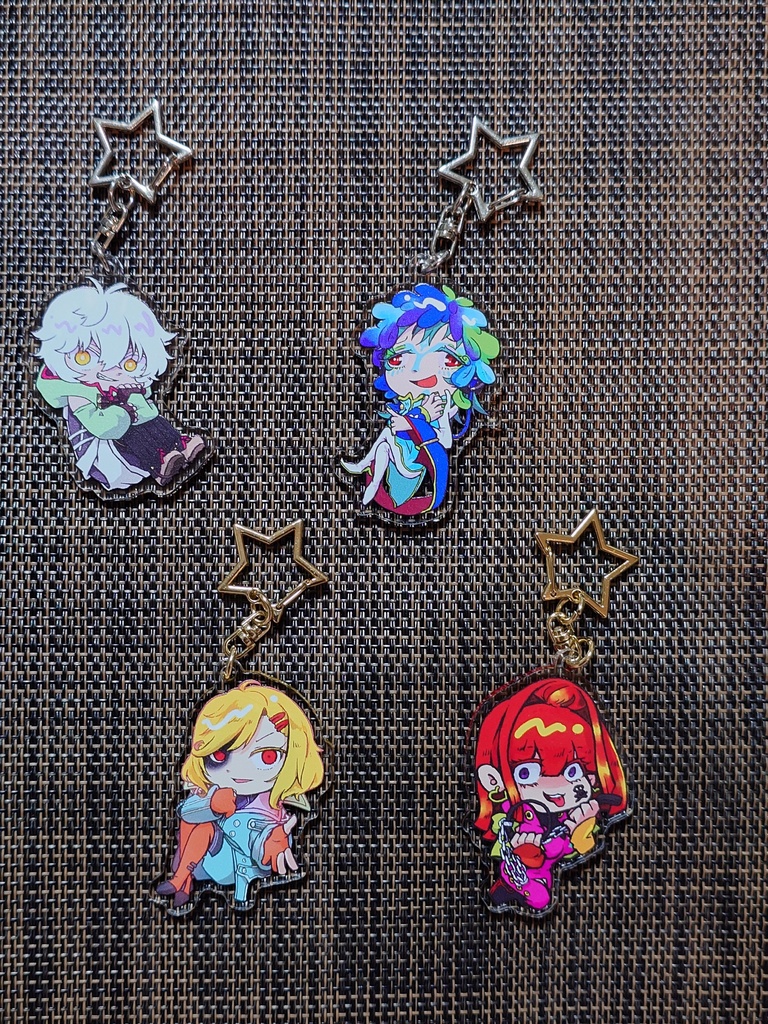 乗員リバーシブルアクリルキーホルダー