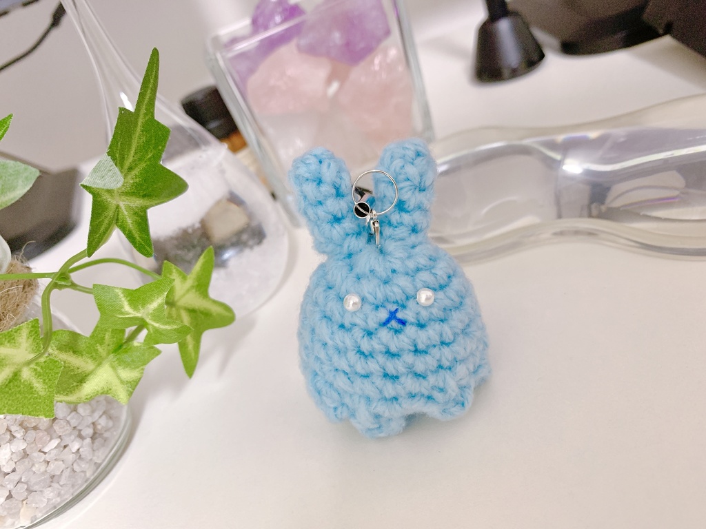 306水スライムうさぎストラップ