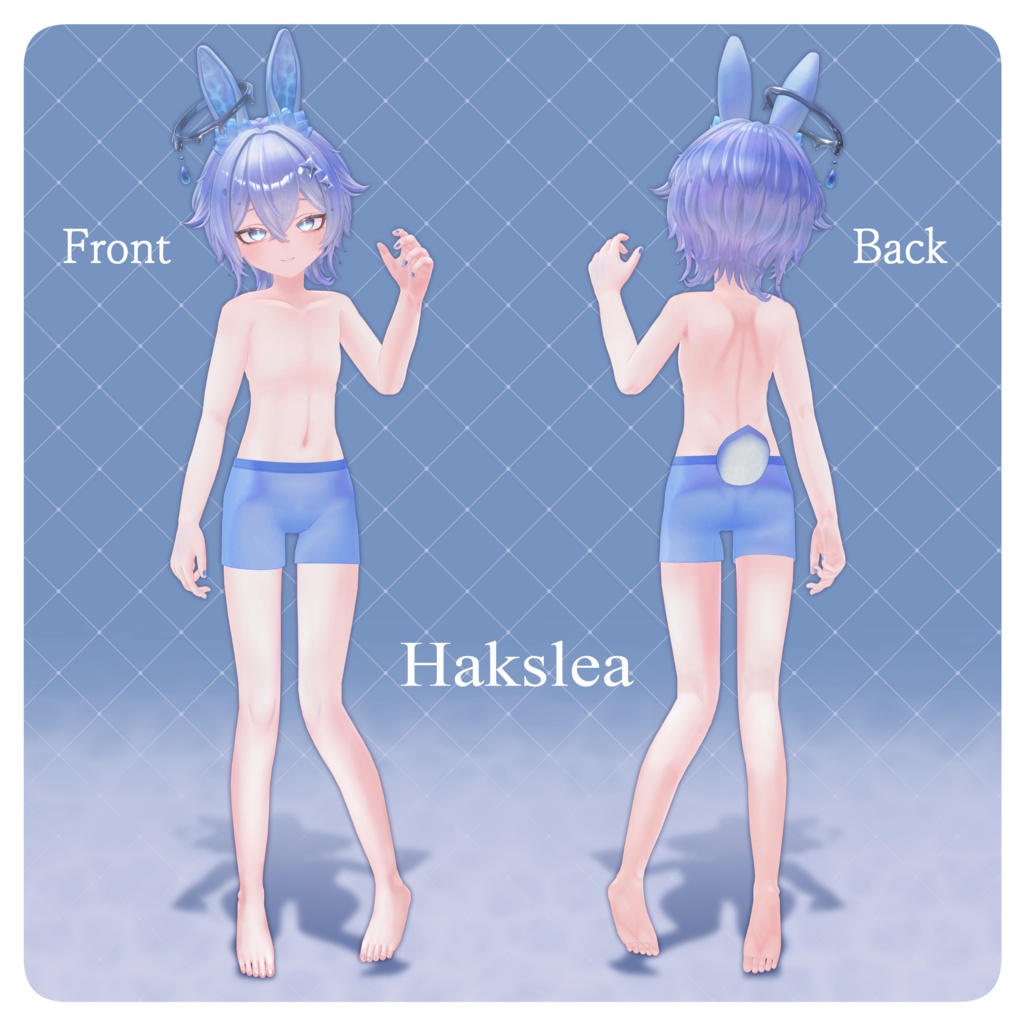 オリジナル3Dモデル【ハクスレア/Hakslea】