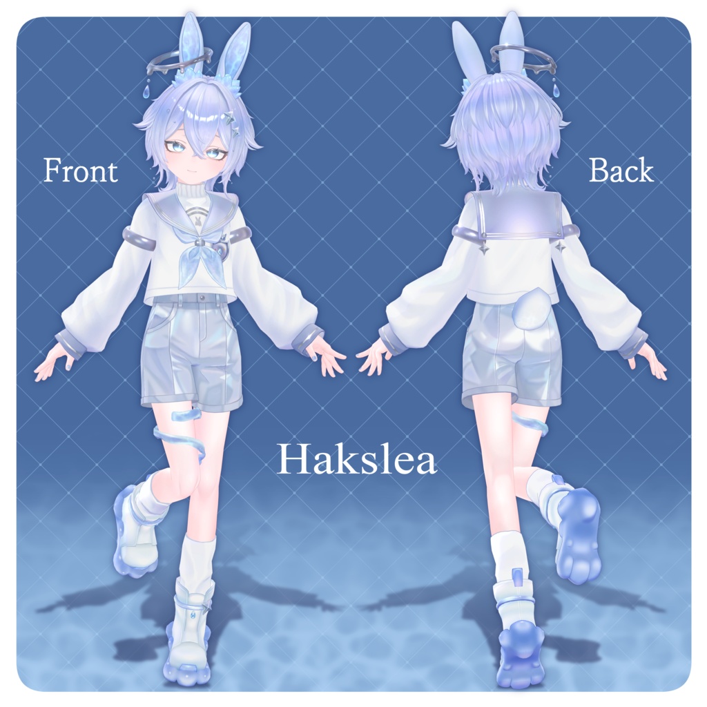 オリジナル3Dモデル【ハクスレア/Hakslea】