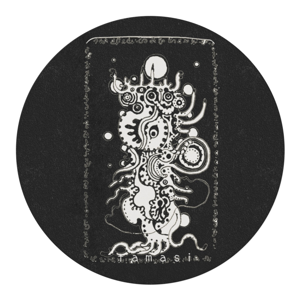 『シレナイのフダ』黒1マスキングテープ