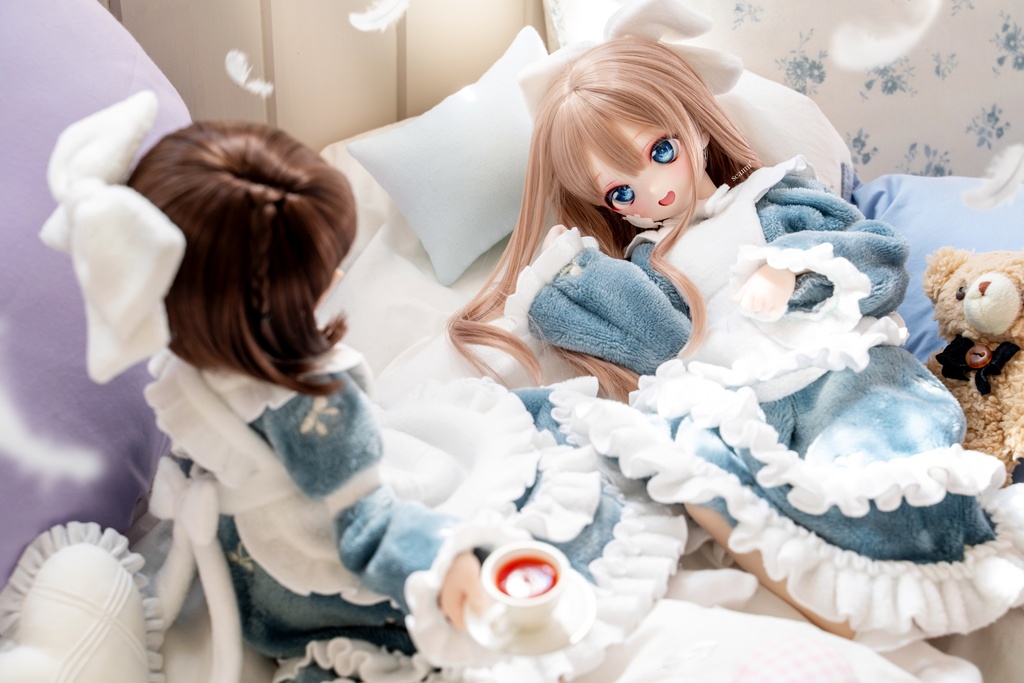 【萌召館】ネグリジェメイド服(即納)【MDD/もちあし】