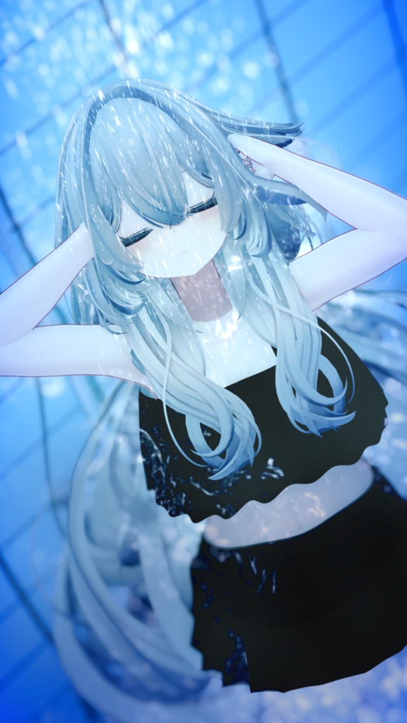 【無料FREE】シンプルな水着 複数アバター対応