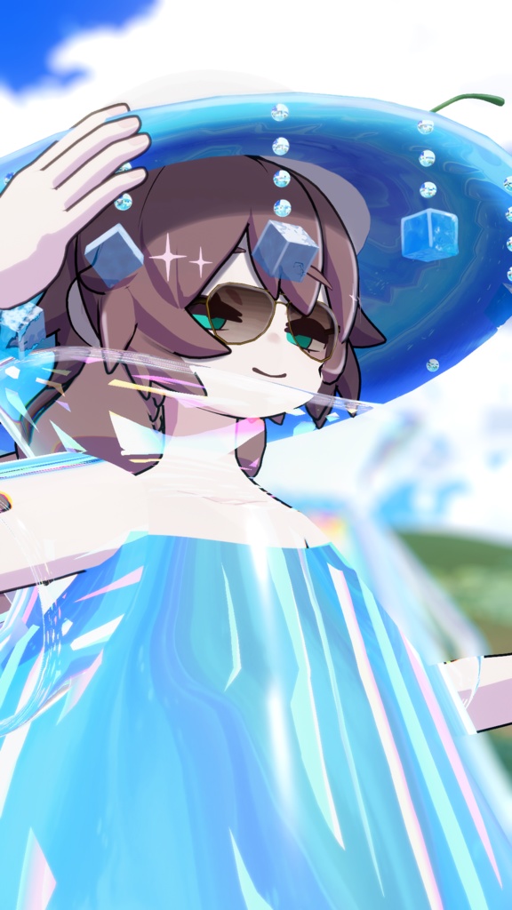 【3D衣装モデル】ⅭreamSoda