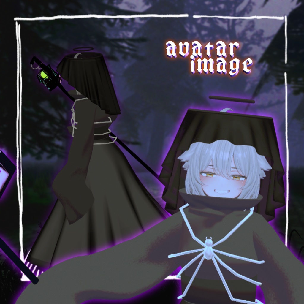 【3Ⅾ衣装】Ghooost (全対応)