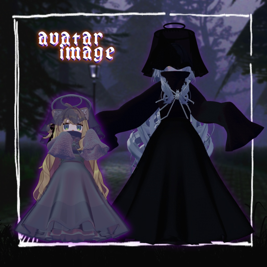 【3Ⅾ衣装】Ghooost (全対応)