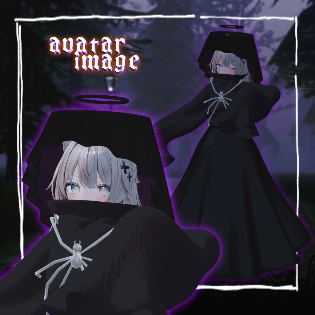 【3Ⅾ衣装】Ghooost (全対応)