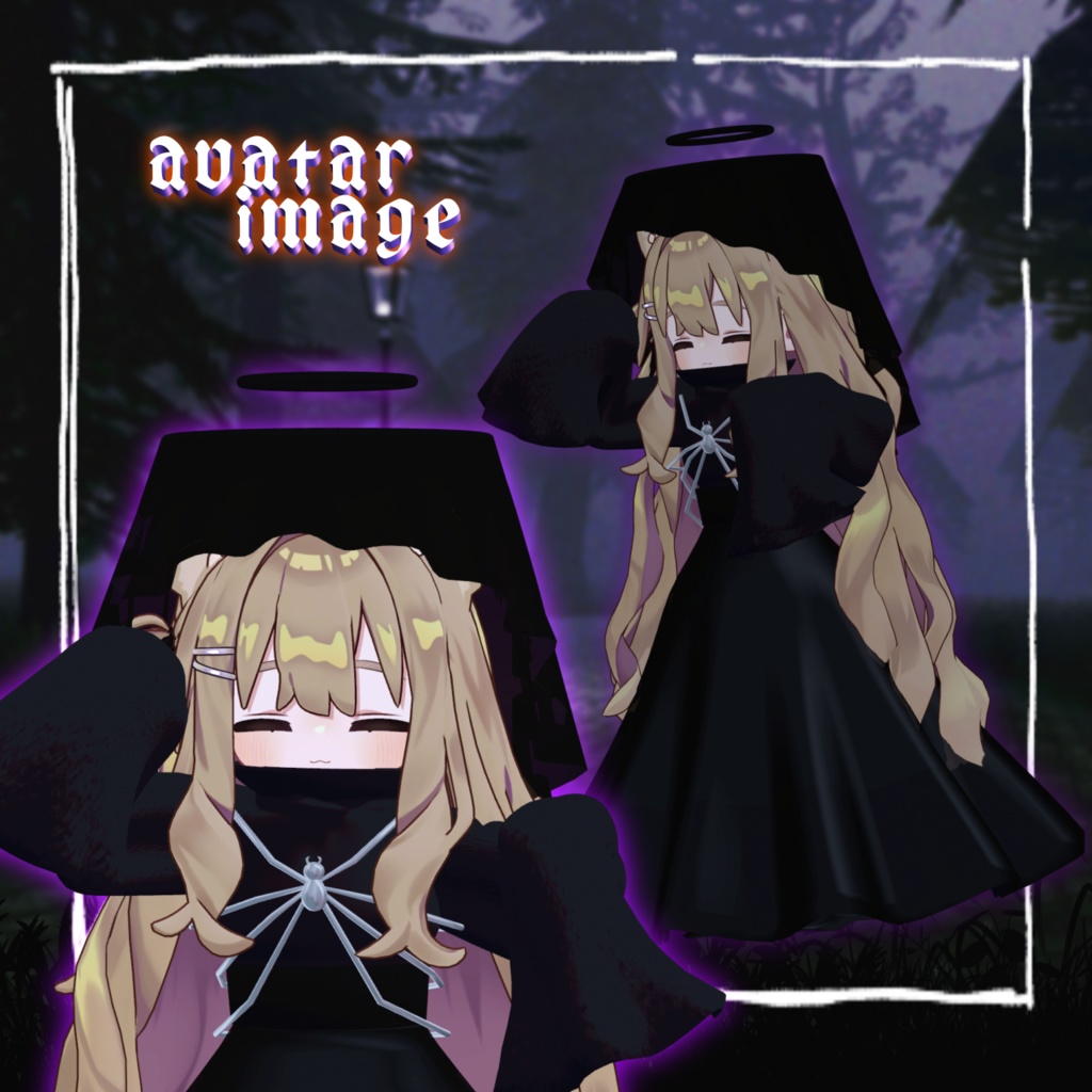 【3Ⅾ衣装】Ghooost (全対応)