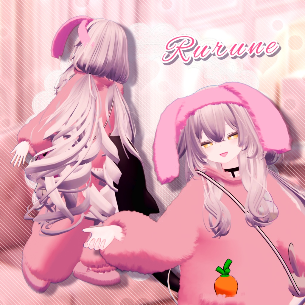 11/13まで限定!無料配布【3Ⅾ衣装】『rabear chill time』10アバター対応