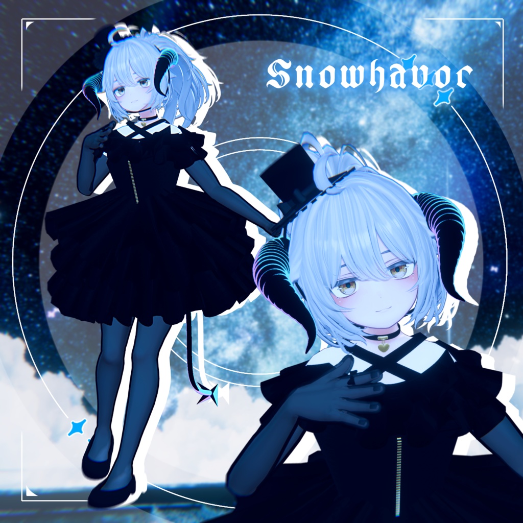 【3Ⅾ衣装】Stella Luminous 9アバター対応