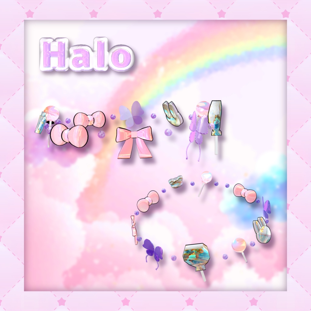 【3Ⅾ衣装】『dream cute』4アバター対応