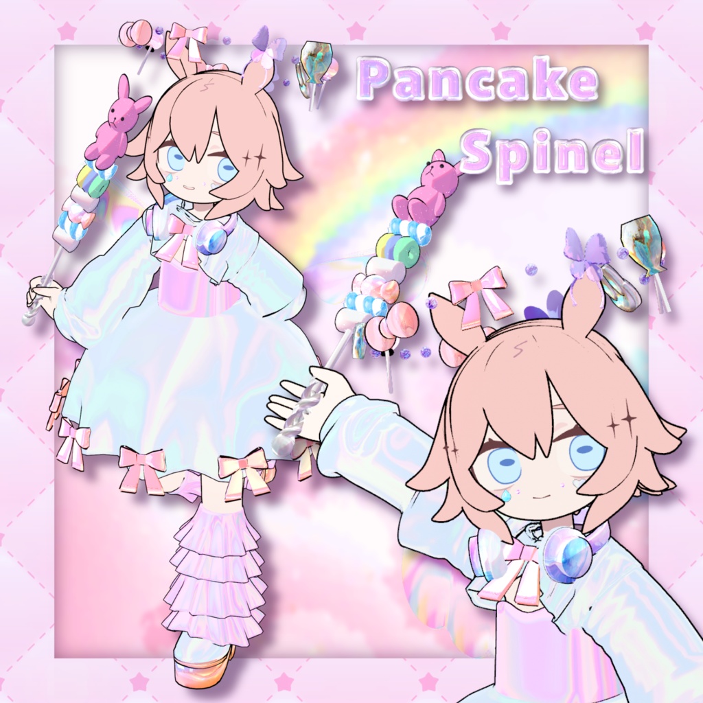 【3Ⅾ衣装】『dream cute』4アバター対応