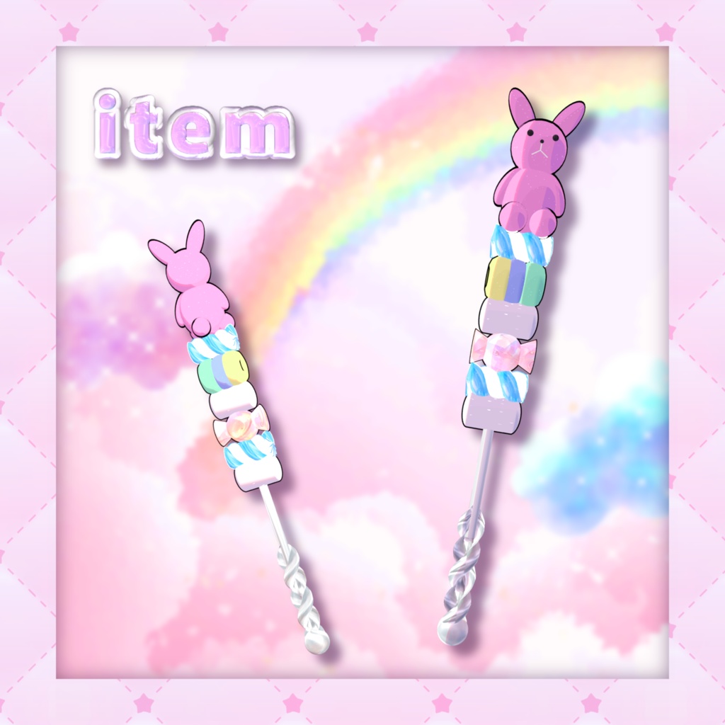 【3Ⅾ衣装】『dream cute』4アバター対応