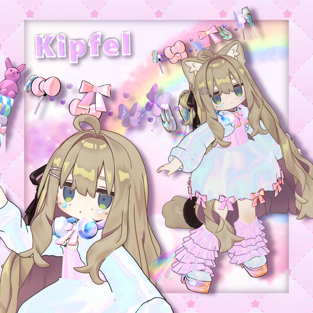 【3Ⅾ衣装】『dream cute』4アバター対応