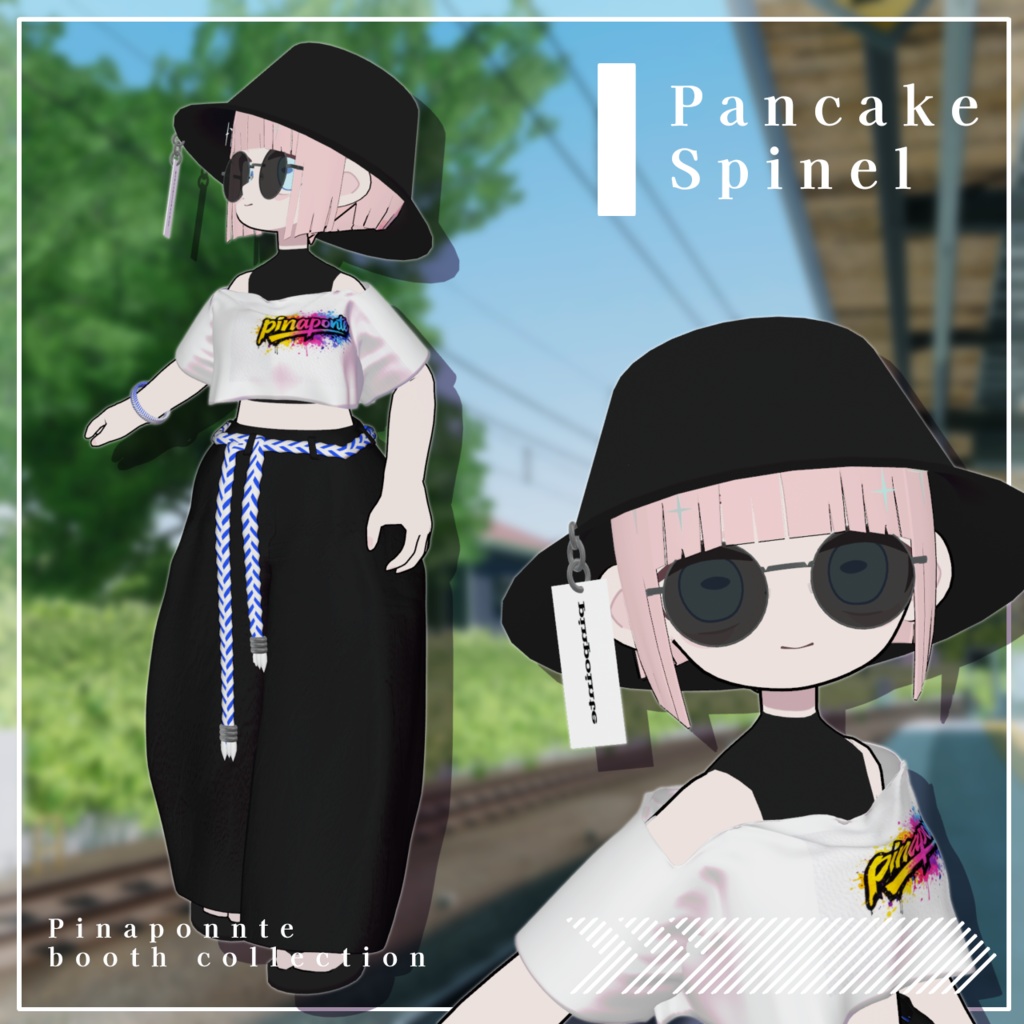 【3Ⅾ衣装】『roughstyle』19アバター対応