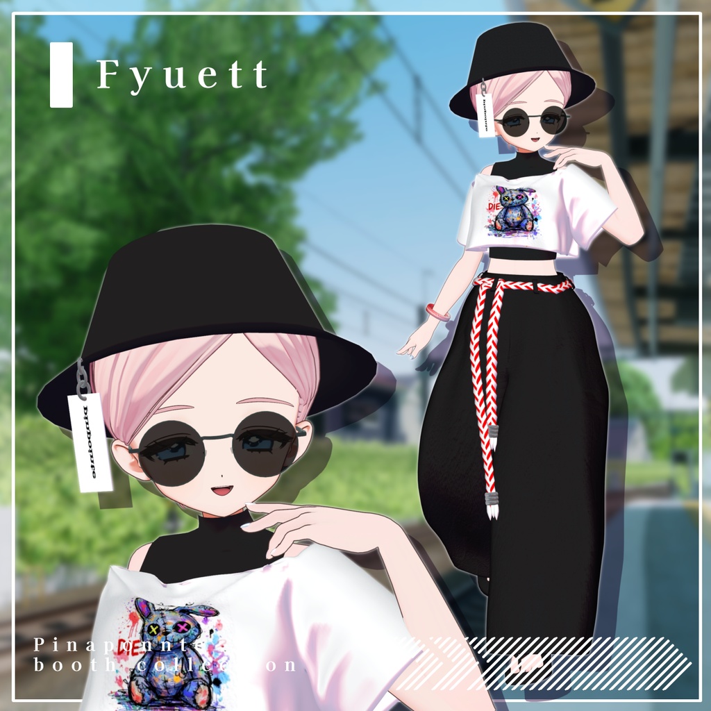 【3Ⅾ衣装】『roughstyle』20アバター対応