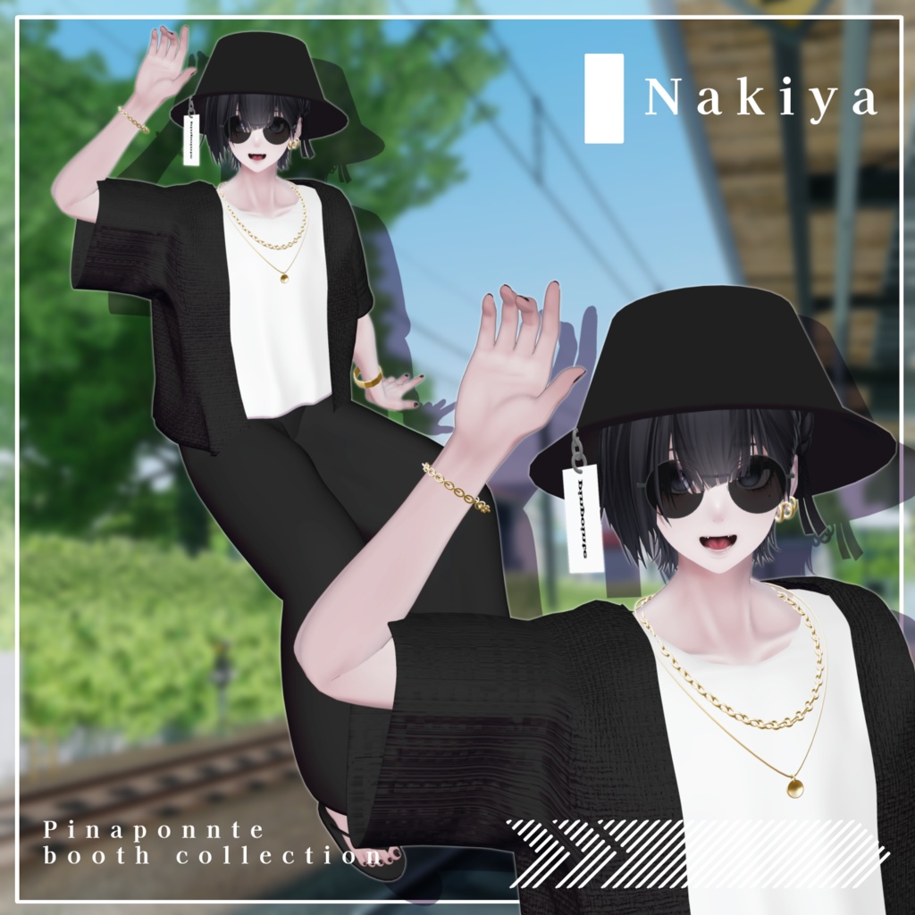 【3Ⅾ衣装】『roughstyle』19アバター対応