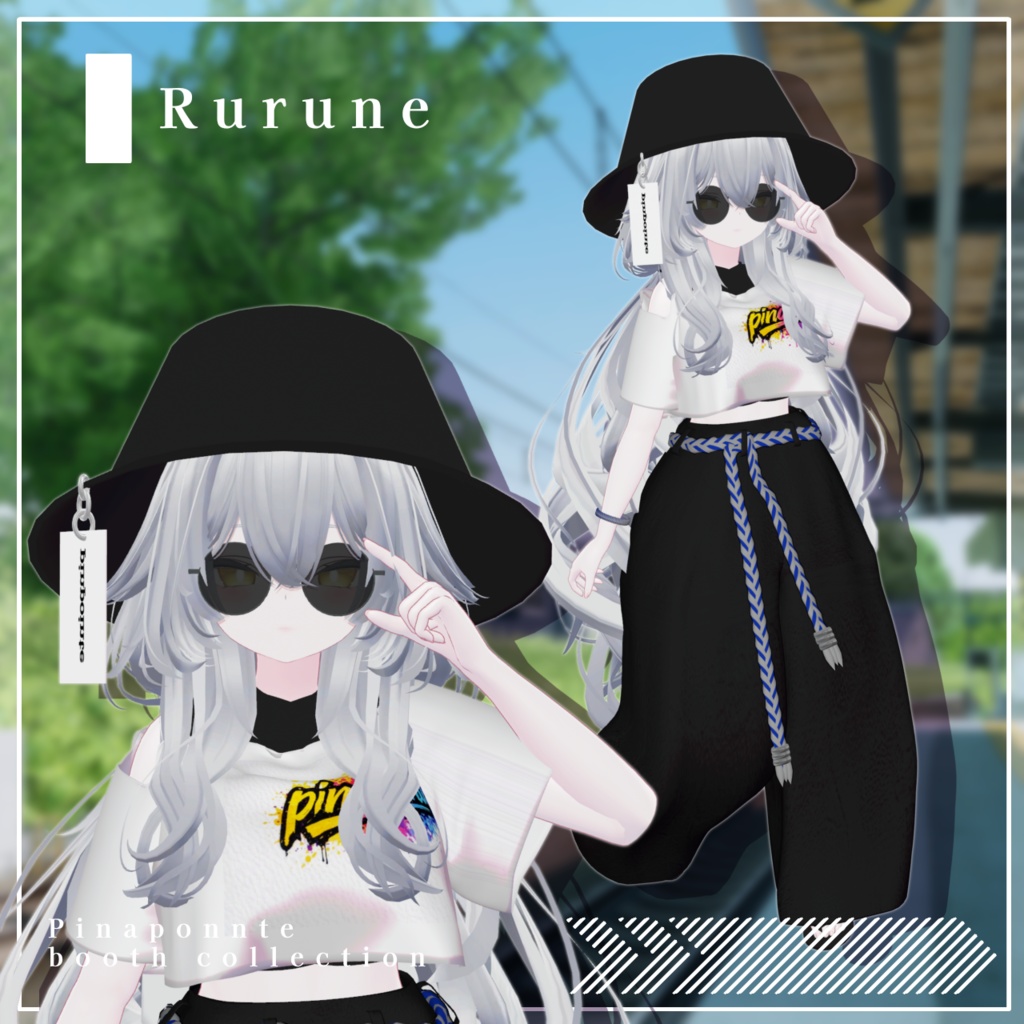 【3Ⅾ衣装】『roughstyle』19アバター対応