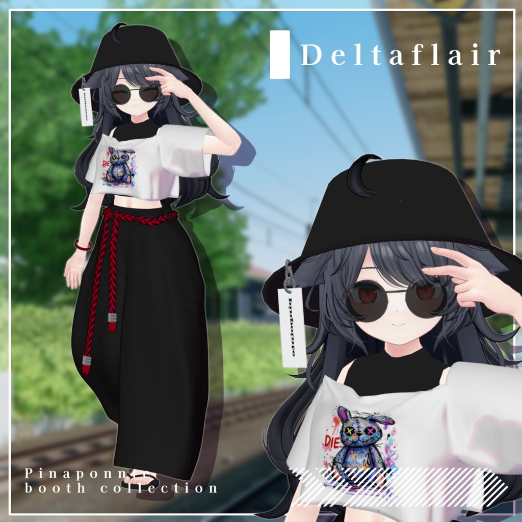 【3Ⅾ衣装】『roughstyle』19アバター対応