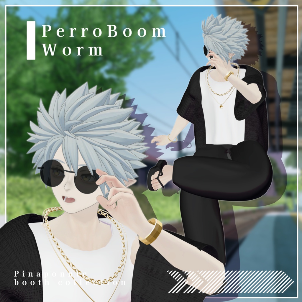 【3Ⅾ衣装】『roughstyle』19アバター対応