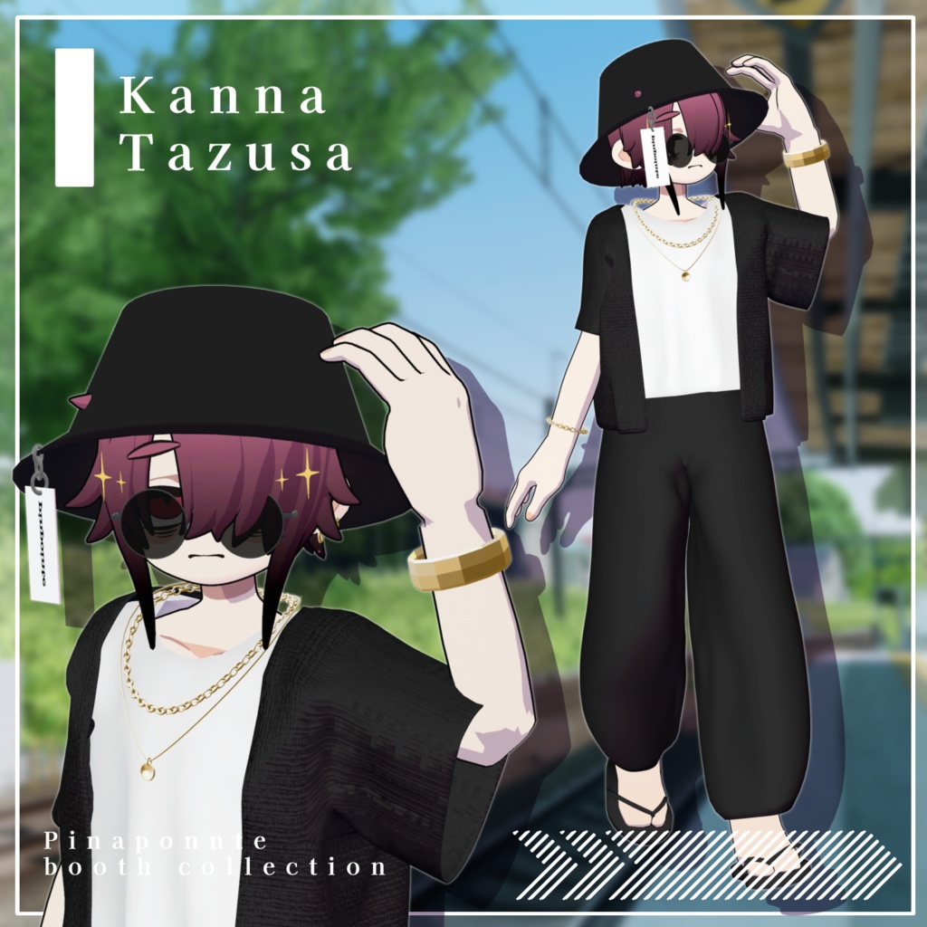 【3Ⅾ衣装】『roughstyle』19アバター対応