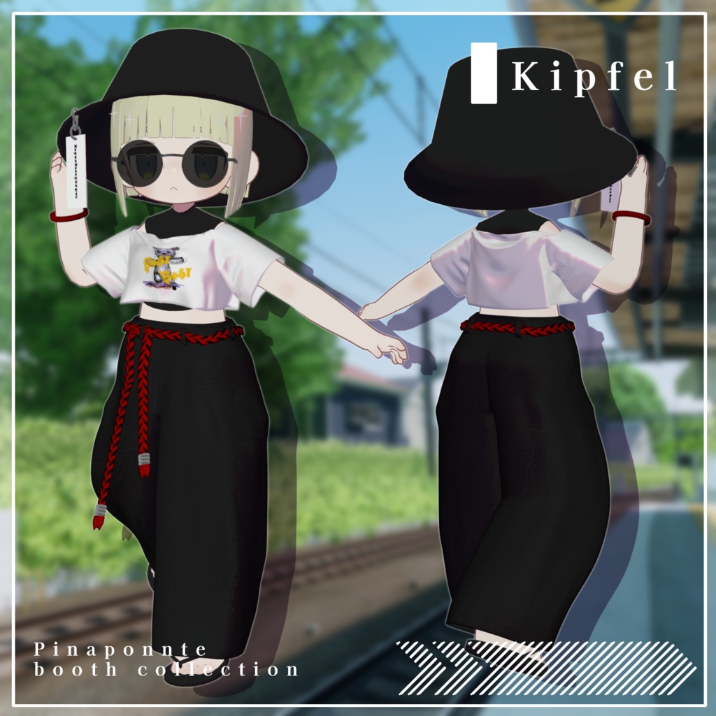 【3Ⅾ衣装】『roughstyle』19アバター対応