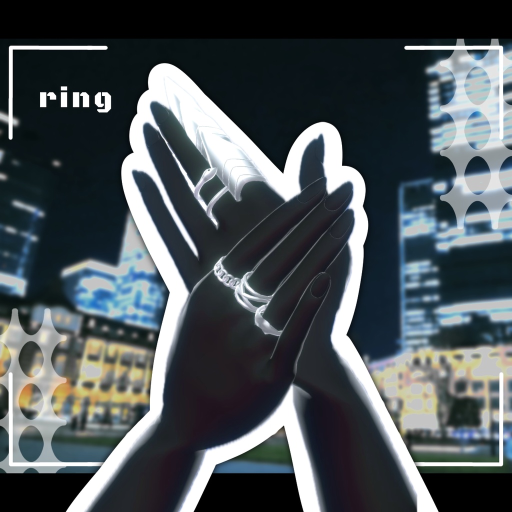 【3Ⅾ衣装】『MonoFlux』10アバター対応
