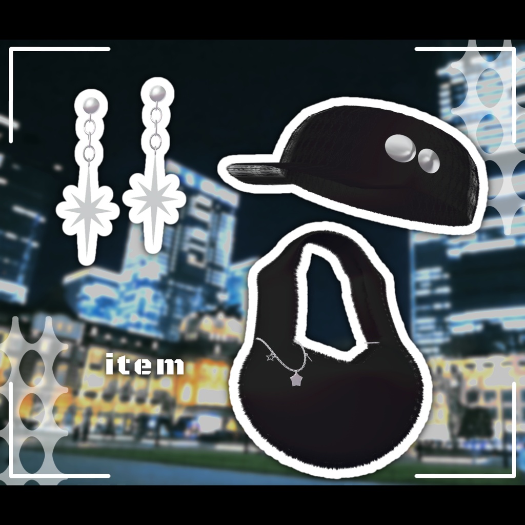 【3Ⅾ衣装】『MonoFlux』10アバター対応