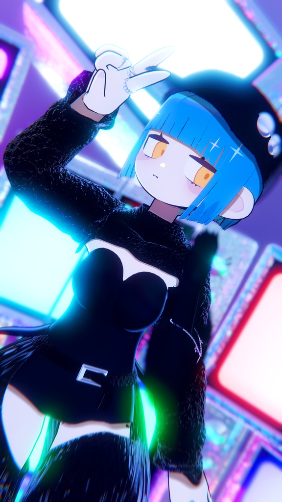 【3Ⅾ衣装】『MonoFlux』10アバター対応