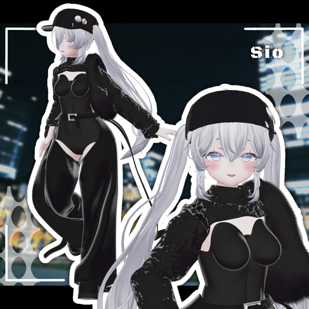 【3Ⅾ衣装】『MonoFlux』10アバター対応