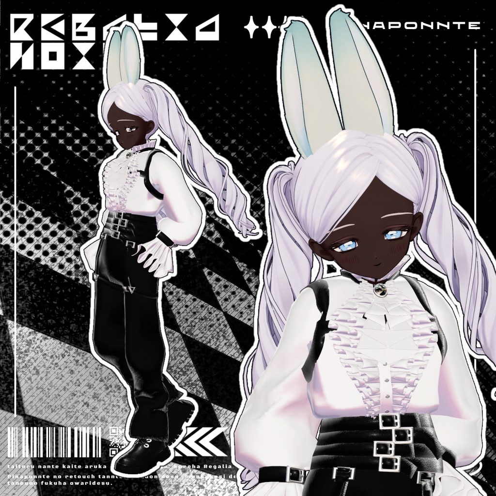 セール!!!【3D衣装】Regalia Noir 10アバター対応