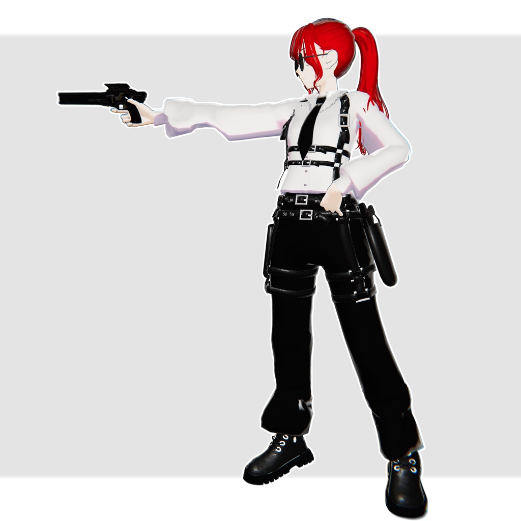 【3D衣装】茜崎衣装 #SiroinoSotai