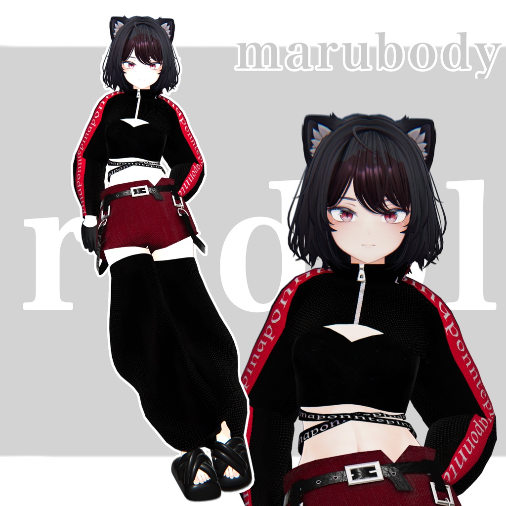 1日無料!!【3D衣装】『redol』 21アバター対応