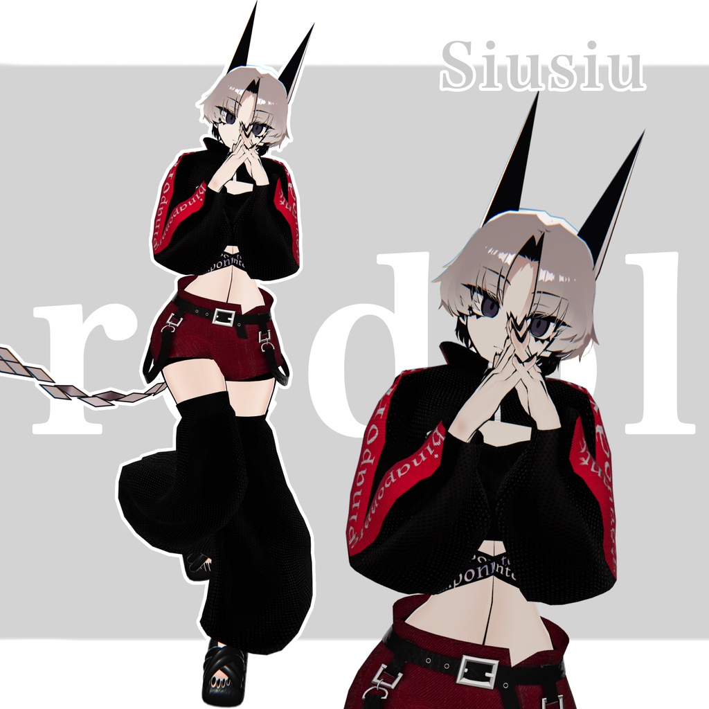 1日無料!!【3D衣装】『redol』 21アバター対応