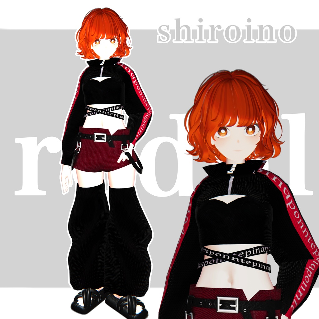 1日無料!!【3D衣装】『redol』 21アバター対応