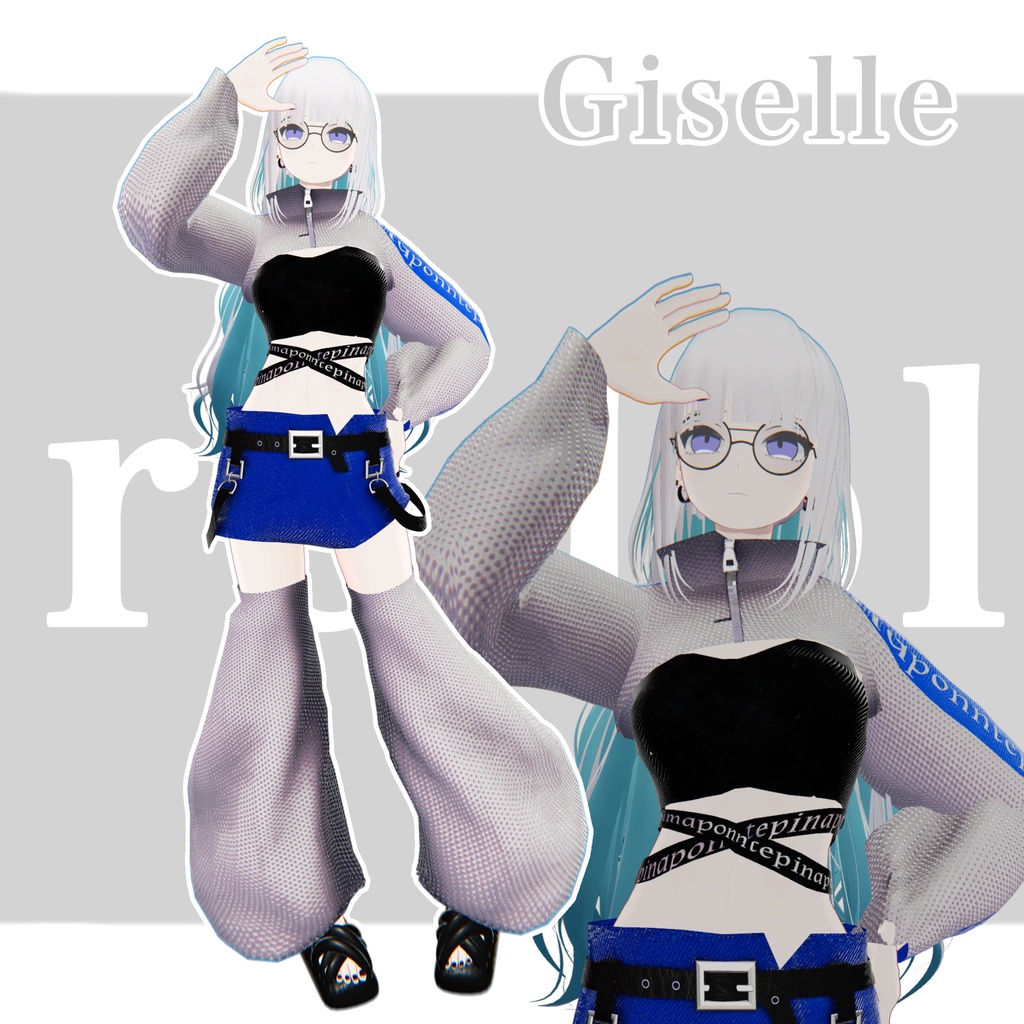 1日無料!!【3D衣装】『redol』 21アバター対応