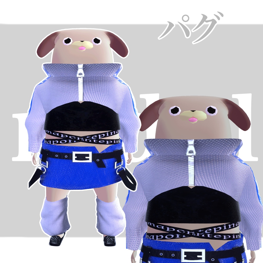 1日無料!!【3D衣装】『redol』 21アバター対応