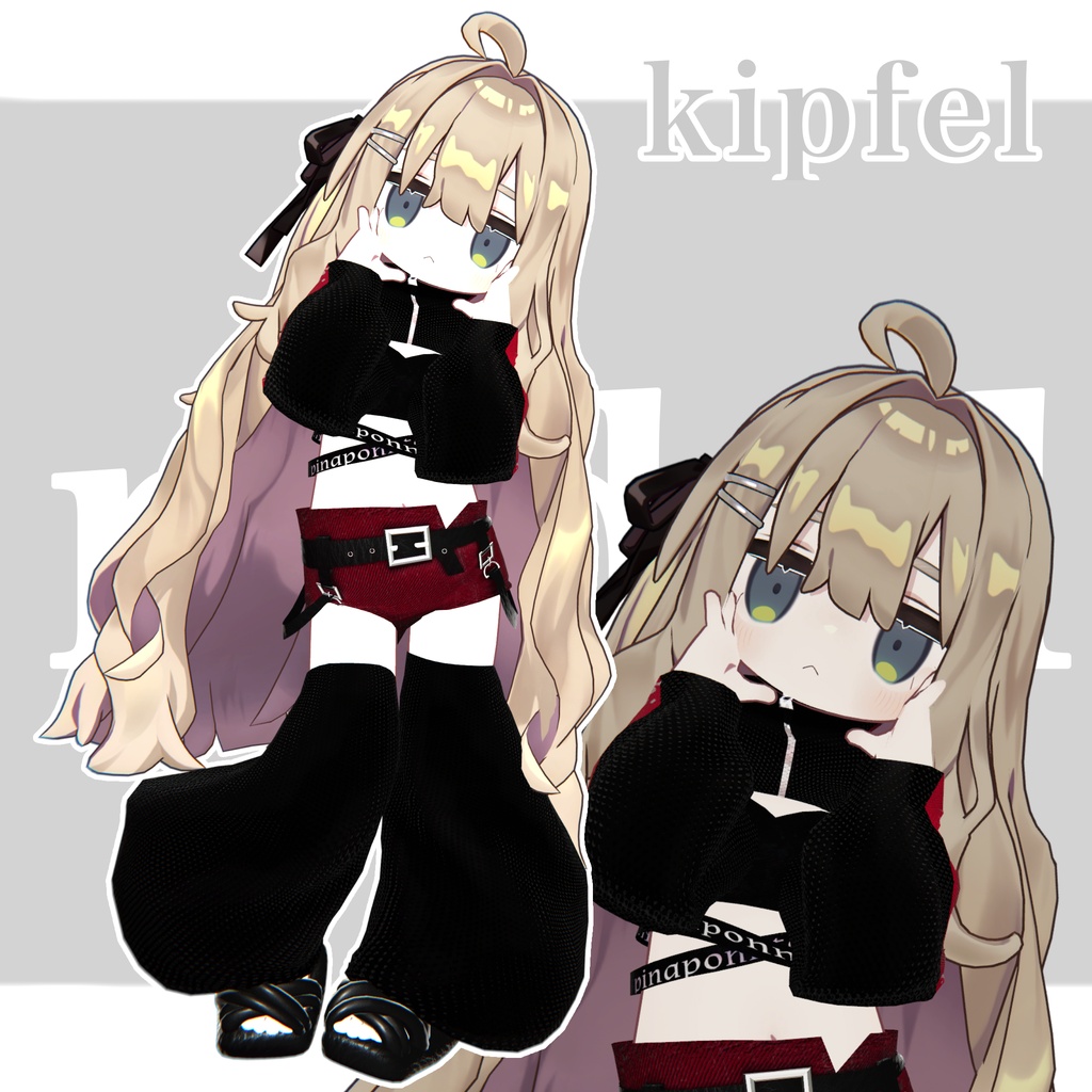 1日無料!!【3D衣装】『redol』 21アバター対応