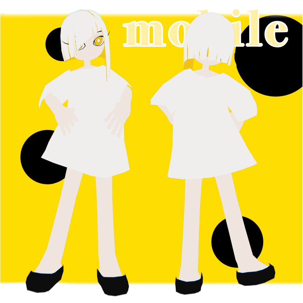 イエロー・シャルトルyellow・chartreu/3Dオリジナルアバター