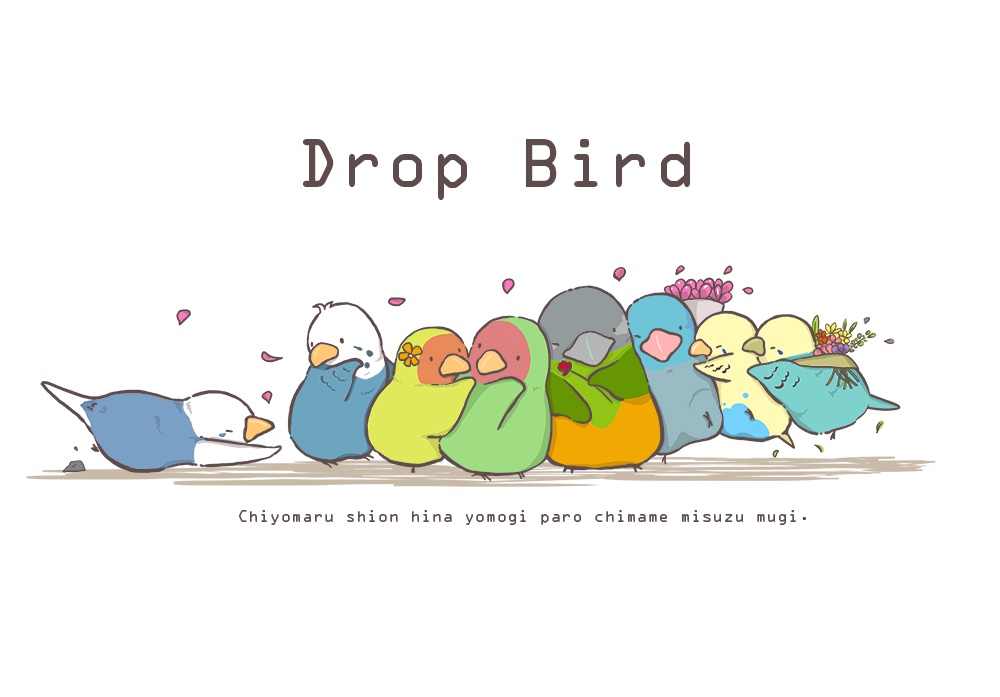 小鳥さんたちの集合写真