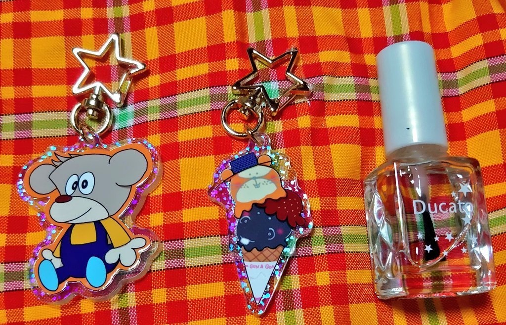 ガンとゴン アイスホロアクキー