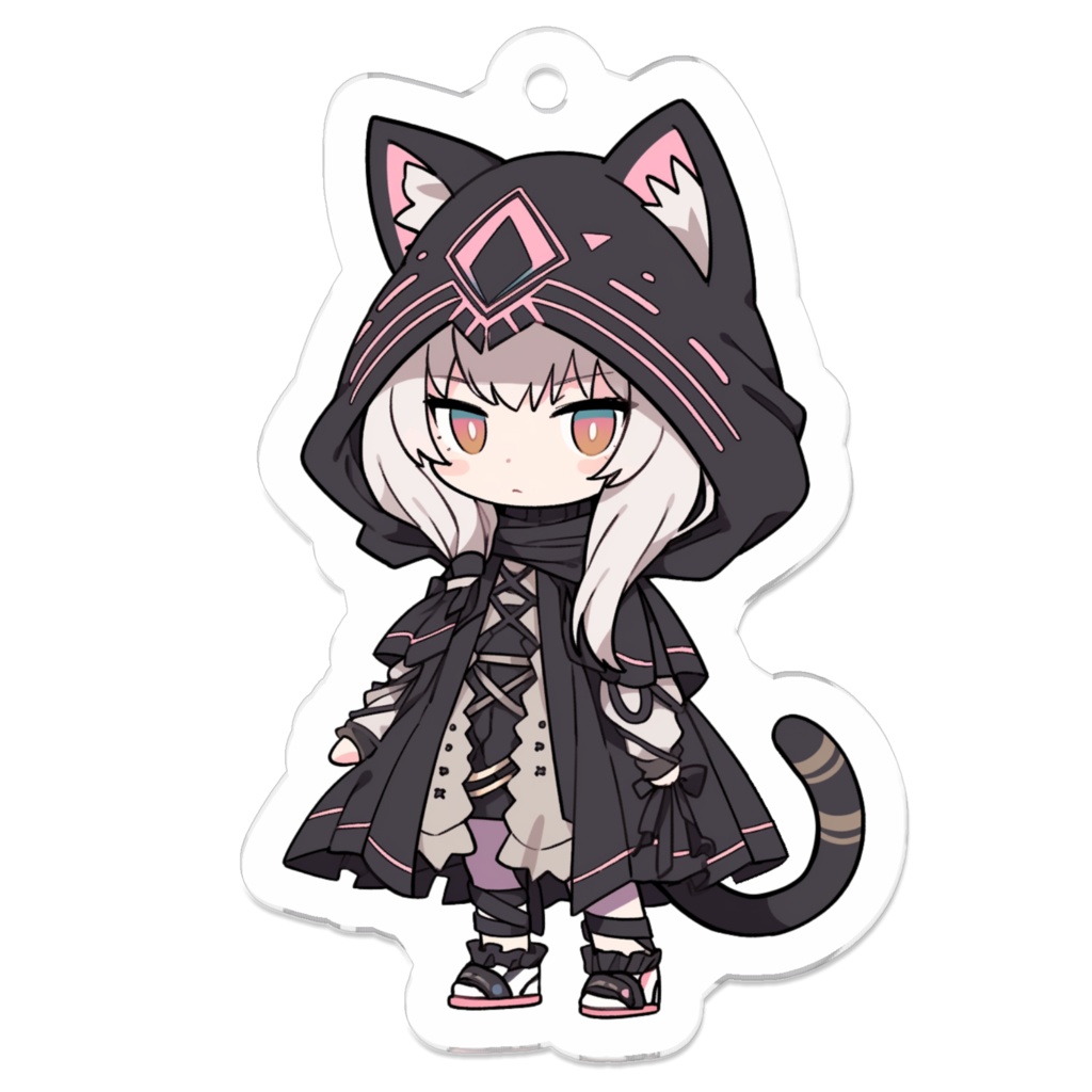 アクリルキーホルダー（猫娘）