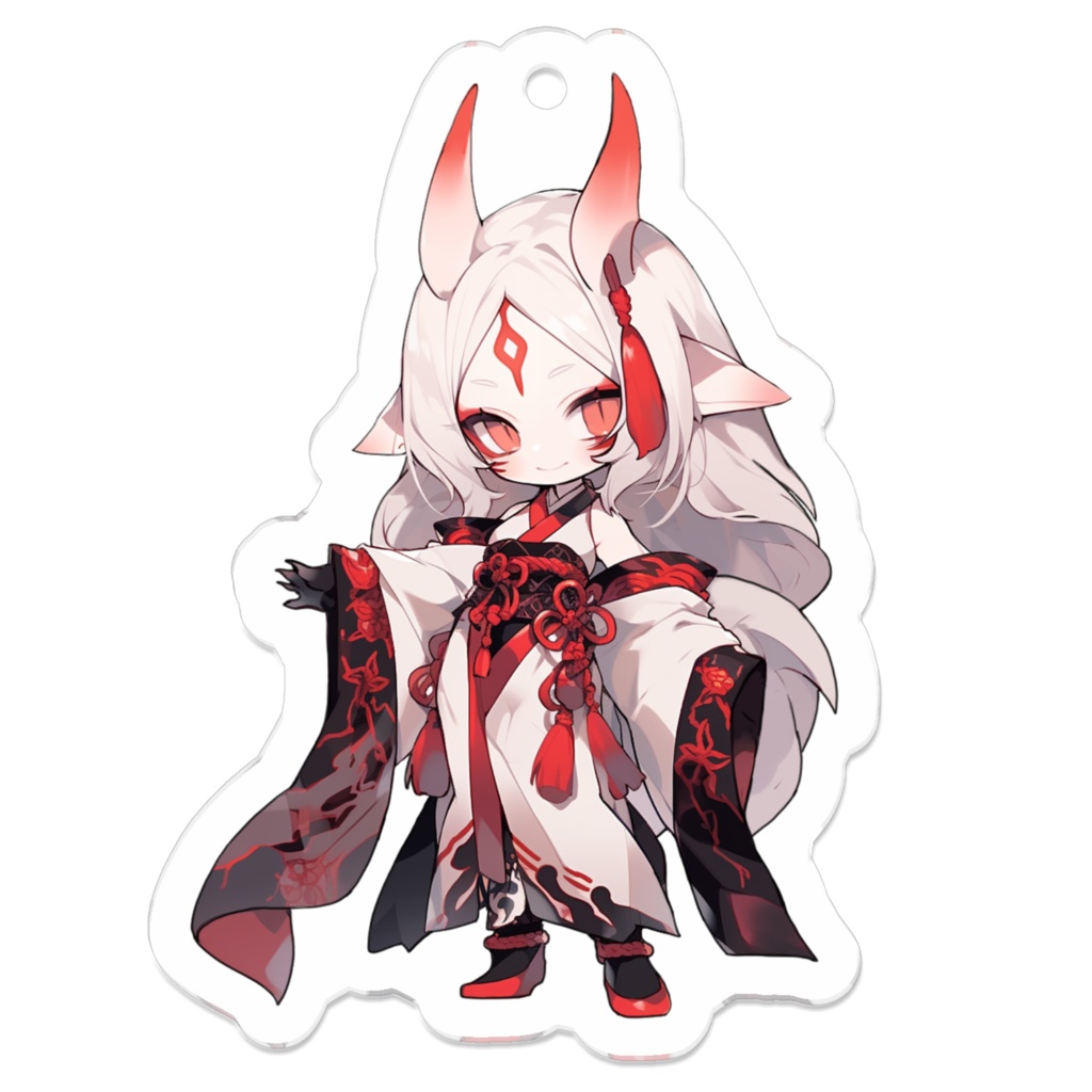 アクリルキーホルダー（おにゅ）