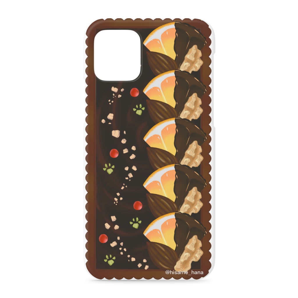 Iphoneケース 【オレンジショコラ】