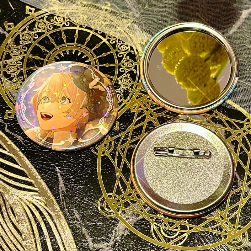 🐰ミニ缶ミラー/缶バッジ