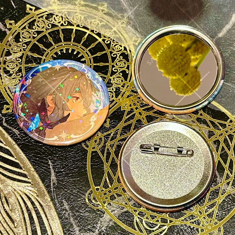 🐰ミニ缶ミラー/缶バッジ