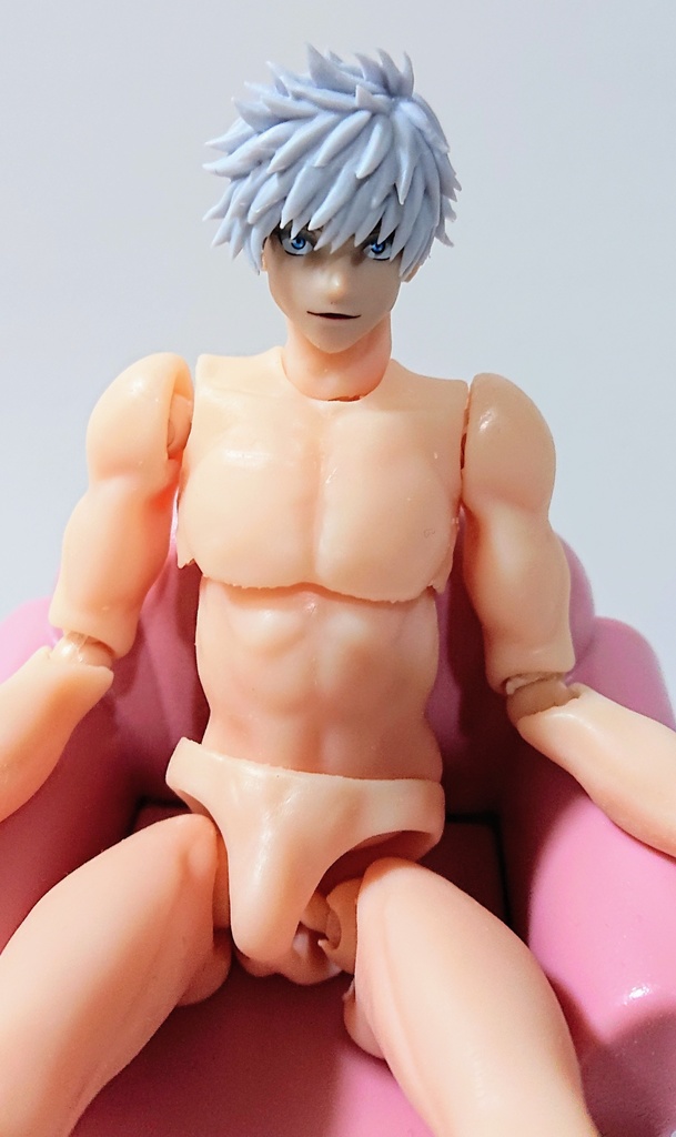 簡易男性可動素体 1/12スケール 3Dプリンター出力品