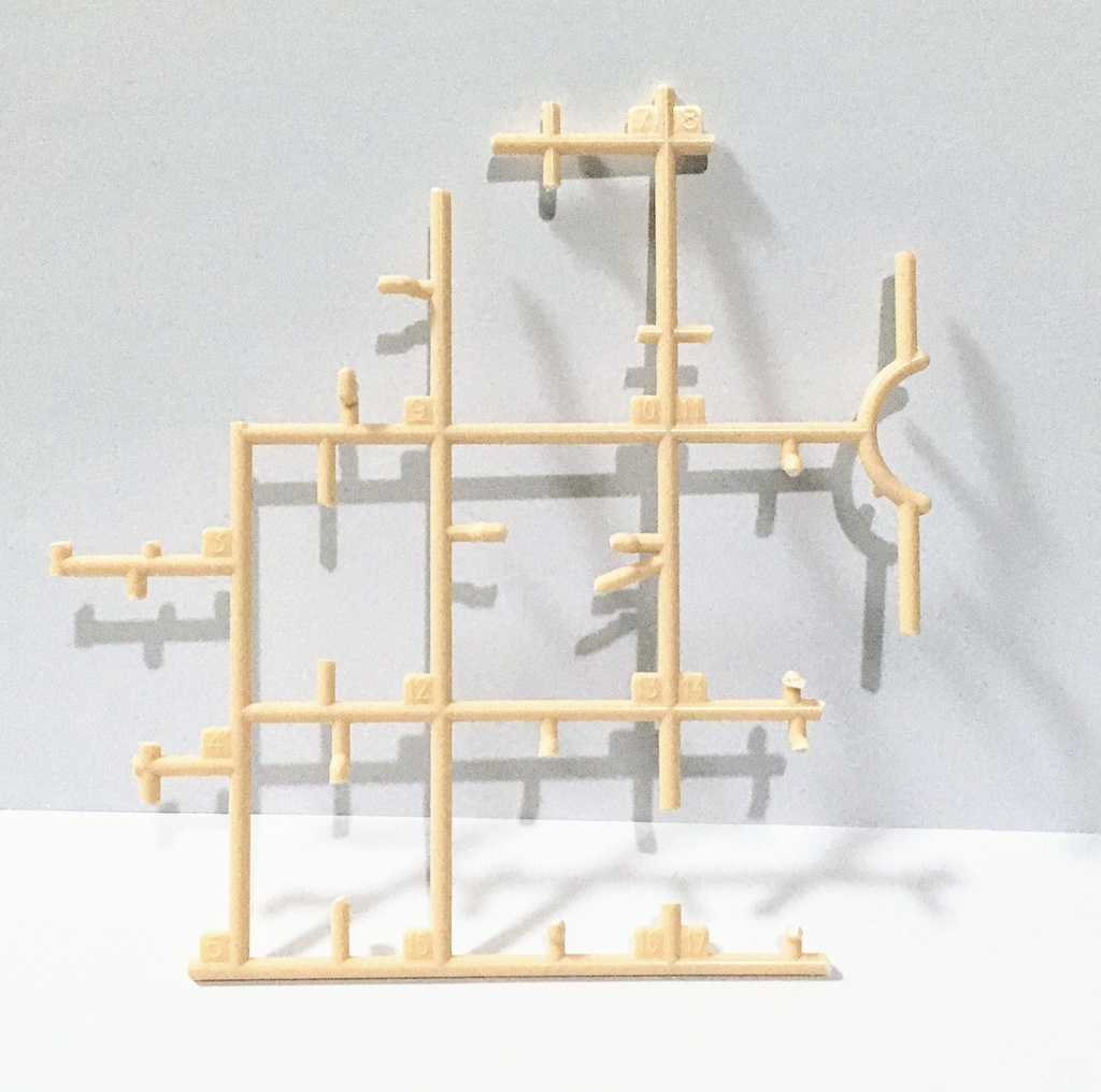 メガミデバイス アマテラス、スサノヲ用下半身強化パーツB  3Dプリンター出力品