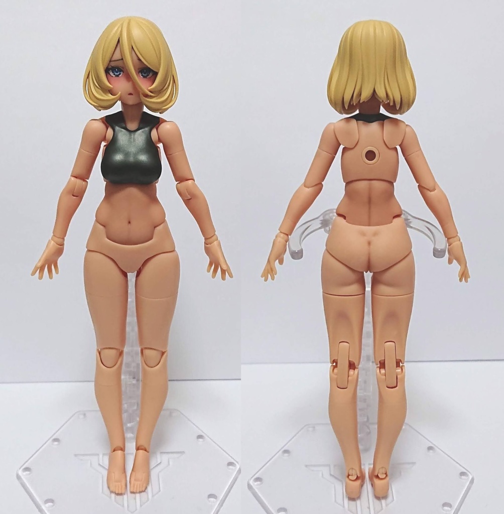 メガミデバイス 「BD-Mサイズのお腹、骨盤」 3Dプリンター出力品